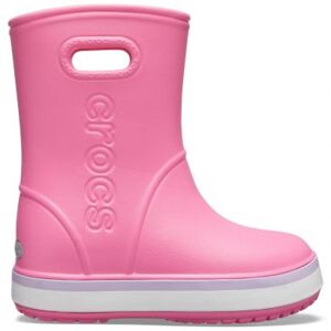 gumáky Crocs Crocsband Rain Boot - Pink lemonade/Lavender 33 EUR