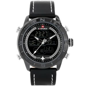 Pánske hodinky NAVIFORCE - NF9144 (zn077a) - black/white