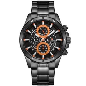 Pánske hodinky NAVIFORCE - NF9149 (zn090a) black / orange