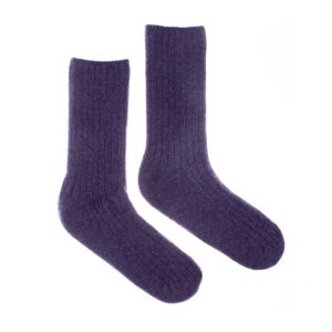 Vlnené ponožky merino Vlnáč Meriňák fialkový