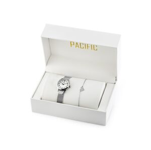 Dámske hodinky PACIFIC X6131 - komunia komplet prezentowy (zy672b)