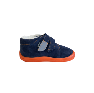 topánky Beda zimné Blue mandarine s membránou (BF 0001/W/MK/kožúšok, nízke) 21 EUR