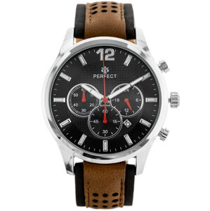 Pánske hodinky PERFECT CH01L - CHRONOGRAF (zp354h) + BOX