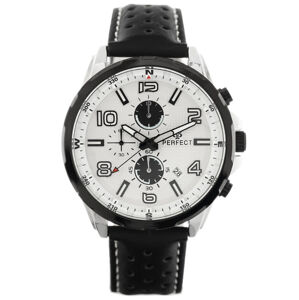 Pánske hodinky PERFECT CH05L - CHRONOGRAF (zp353f) + BOX