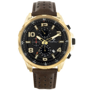 Pánske hodinky PERFECT CH05L - CHRONOGRAF (zp353h) + BOX