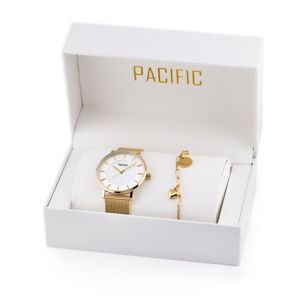 Dámske hodinky PACIFIC X6199 - komplet prezentowy (zy714b)