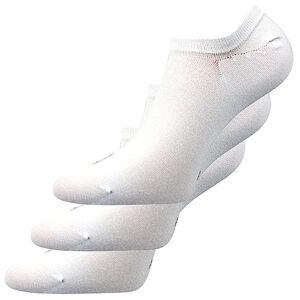 VoXX bambusové nízke ponožky Dexi biela, 3 páry Veľkosť ponožiek: 43-46 EU EUR