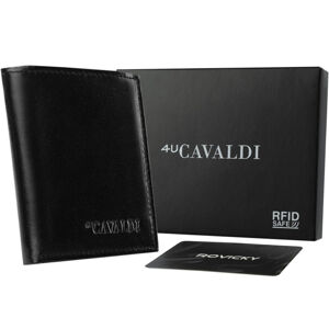 Veľká kožená peňaženka s RFID Stop - Cavaldi