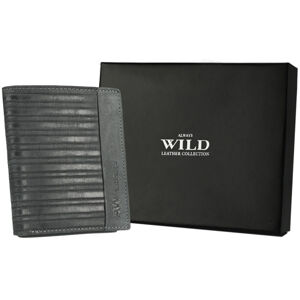 Vertikálna pánska peňaženka z prírodnej kože - Always Wild