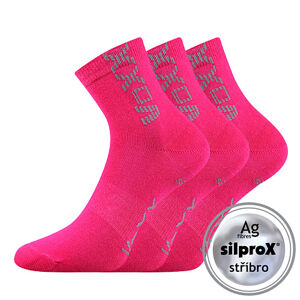 Ponožky Voxx Adventurik magenta, 3 páry Veľkosť ponožiek: 20-24 EU EUR
