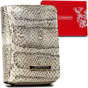 Dámska kožená peňaženka s módnym hadím vzorom — Lorenti