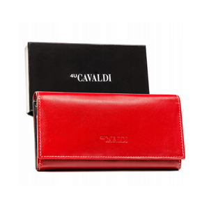Dámska kožená peňaženka na patentku — 4U Cavaldi
