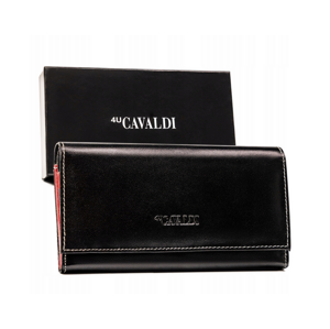 Dámska kožená peňaženka na patentku — 4U Cavaldi