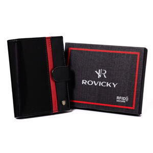 Štýlová pánska peňaženka Rovicky Black-Red