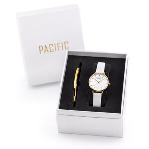 Dámske hodinky PACIFIC X6133-04  - komplet prezentowy (zy732a)