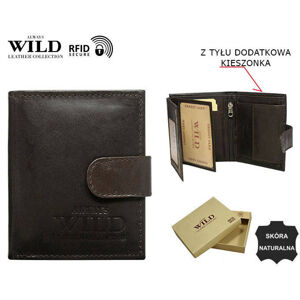 Elegantná, kožená pánska peňaženka so zapínaním - Always Wild