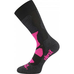 ponožky Voxx merino Etrex čierno-ružová Veľkosť ponožiek: 39-42 EU EUR