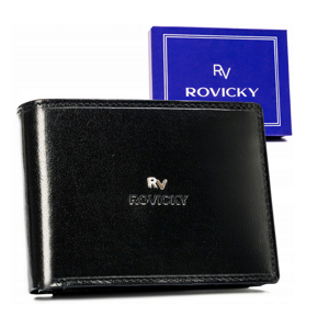Klasická pánska peňaženka z prírodnej kože - Rovicky