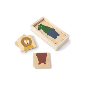 drevené kombo puzzle Trixie - zvieratká EUR