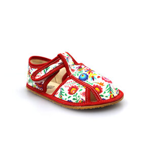 Baby Bare Shoes papuče Baby bare White Folklore 27 EUR
