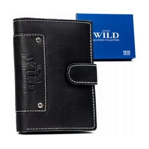 Veľká, kožená pánska peňaženka so zapínaním - Always Wild