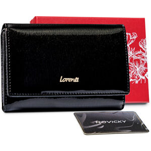 Dámska peňaženka vyrobená z lakovanej kože - Lorenti
