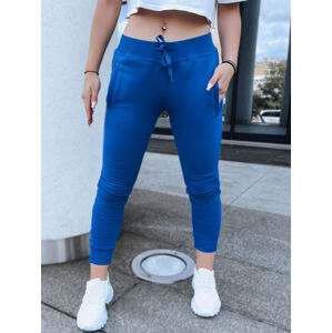 Tmavo-modré teplákové nohavice FITS UY0210