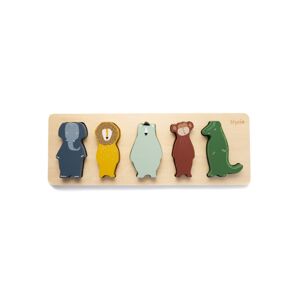drevené puzzle Trixie - tvary zvierat EUR