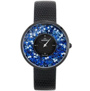Dámske hodinky  BISSET BSAE04 - black/blue (zb541e)