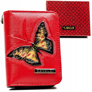 Malá dámska peňaženka so zapínaním na zips a patentku - 4U Cavaldi
