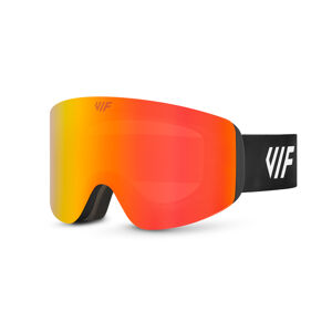 Lyžiarske okuliare VIF Black x Fire Red