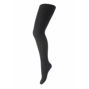 Pančuchy Melton Rib Black Veľkosť ponožiek: 86/92 EUR