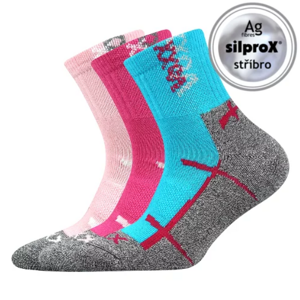 Ponožky Voxx Wallík mix holka, 3 páry Veľkosť ponožiek: 20-24 EU EUR