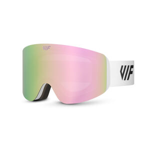 Lyžiarske okuliare VIF White x Rose Pink