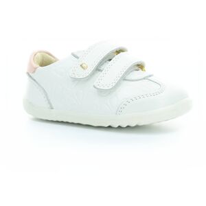 topánky Bobux Sprite Embossed White Seashell Step Up 21 EUR