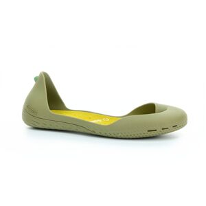 baleríny Iguaneye Freshoes Dark khaki/Yellow green 38 EUR