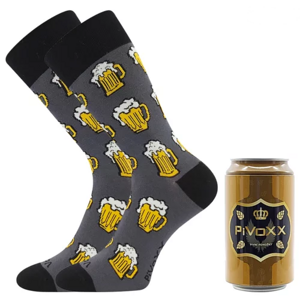 ponožky PiVoXX + plechovka pivo Veľkosť ponožiek: 43-46 EU EUR