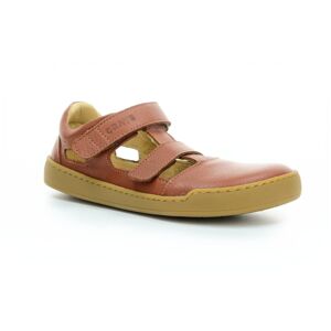 Crave Shellwood Cognac barefoot letní sandály 30 EUR
