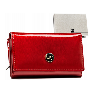 Kožená dámska peňaženka z lakovanej kože- 4U Cavaldi