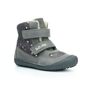 D.D.Step DDStep W063-333 tmavo šedé zimné barefoot topánky 29 EUR