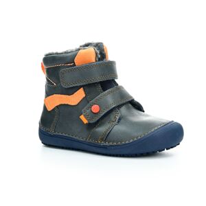 D.D.Step DDStep W063-374 modré zimné barefoot topánky 25 EUR