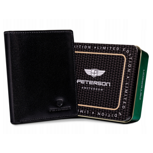 Pánska kožená peňaženka Peterson PTN N318-BFA