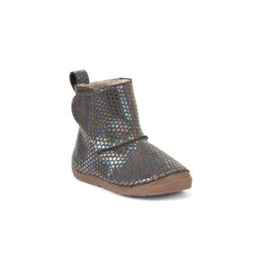 Froddo Grey/Silver G2160077-11 (Flexible, s kožušinou) zimné barefoot topánky 24 EUR