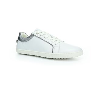 Shapen Feelin Chic White Glitter Leather barefoot topánky 39 EUR