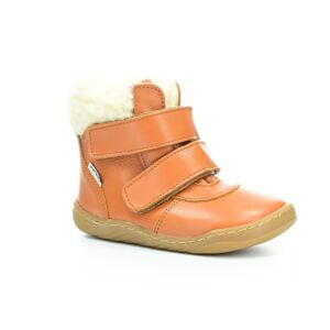 Pegres SBF42 hnedé zimné barefoot topánky 28 EUR