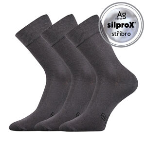 Ponožky Voxx Dasilver tmavo šedá, 3 páry Veľkosť ponožiek: 43-46 EU EUR