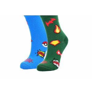Ponožky Little Shoes Hero BF, 2 páry Veľkosť ponožiek: 20-24 EU EUR