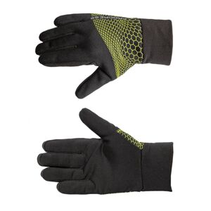 dětské zimní rukavice Progress Coolio Gloves černá/limetka 9-10 EUR