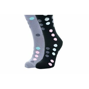 Ponožky Little Shoes Dots, 2 páry Veľkosť ponožiek: 39-42 EU EUR