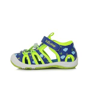 D.D.Step G065-41329A modro-zelené barefoot sandály 26 EUR
